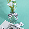 2 Rolls 2 Styles Polyester Sport Ball Printed Grosgrain Ribbon for Sewing Decoration OCOR-GF0004-32A-6