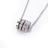 304 Stainless Steel Pendant Necklaces NJEW-F264-25P-3