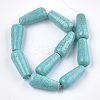 Natural Howlite Beads Strands TURQ-T003-09-2