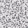 500Pcs Acrylic Beads SACR-TA0001-55Q-2