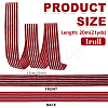 10 Yards Single Face Velvet Ribbons SRIB-PH0001-68B-5