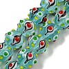Handmade Lampwork Beads Strands LAMP-N025-05C-1