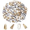 100Pcs 2 Colour 304 Stainless Steel Snap on Bails STAS-SZ0001-92-1