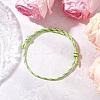 Adjustable Polyester & Spandex Cord Bracelets for Men Women BJEW-JB12092-03-1
