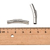 Tarnish Resistant Smooth Surface 304 Stainless Steel Bayonet Clasps STAS-N002-02-3mm-4
