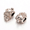 Grape Alloy Large Hole Beads PALLOY-O065-30G-AAA-2