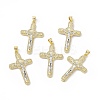 Rack Plating Eco-friendly Brass Pendants KK-B065-09P-4