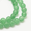 Natural Green Aventurine Bead Strands X-G-P281-01-8mm-3