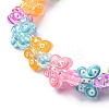 Transparent Glass Beads Strands LAMP-A154-01G-3