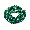Electroplate Glass Beads Strands LS-EGLA-A044-T8mm-L18-3