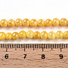 Natural Mashan Jade Beads Strands G-A255-A01-04D-5