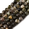 Natural Lepidolite Beads Strands G-F799-B01-9mm-2