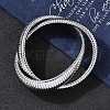 304 Stainless Steel Stretch Bracelets BJEW-A031-01C-P-5