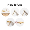 Brass Lobster Claw Clasps KK-902-G-4