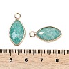 Natural Amazonite Faceted Pendants G-G193-01G-06-3