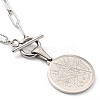 Non-Tarnish 304 Stainless Steel Pendant Necklaces NJEW-JN02951-2