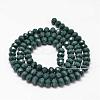 Faceted Rondelle Glass Beads Strands X-GLAA-I033-6mm-27-2