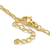 Brass Pave Clear & Blue Cubic Zirconia Peach Heart Pendant Necklaces for Women LS-NJEW-Q346-04G-01-3