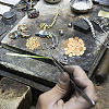 150Pcs 3 Style Gold Plated Brass Chip Solder DIY-PH0010-47-4