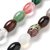 Natural & Synthesis Mixed Gemstone Beads Strands G-B106-B28-01-1