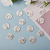 18Pcs 9 Style Stainless Steel Pendant STAS-SZ0002-11-2