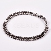 Electroplate Non-magnetic Synthetic Hematite Beads Strands X-G-J169B-4mm-07-2
