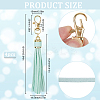 4Pcs PU Leather Pendant Decorations AJEW-SC0003-23B-2
