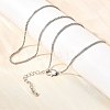 1MM Brass Box Chain Necklaces NJEW-C086-01P-3