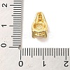 Brass Micro Pave Clear Cubic Zirconia Pendants LS-KK-M278-06G-3