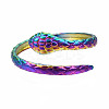 Snake Wrap Cuff Rings RJEW-N038-032-2