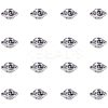 Tibetan Style Alloy Spacer Beads TIBEB-PH0004-06AS-1
