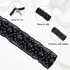 3.05M Imitation Polyeste with ABS Plastic Beaded Trimming OCOR-BC0001-87-4