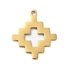 304 Stainless Steel Pendants STAS-S123-03G-09-1