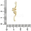 Brass with Cubic Zirconia Pendants LS-KK-Q048-02G-3