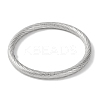 304 Stainless Steel Bangles for Women BJEW-B104-31P-2