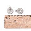 Non-Tarnish 304 Stainless Steel Charms STAS-Q201-T446S-4
