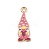 Valentine's Day Alloy Enamel Pendants ENAM-I084-01KCG-05-1
