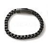 316 Surgical Stainless Steel Box Chain Bracelets BJEW-Q349-07B-1