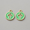 Alloy Enamel Pendants ENAM-WH0057-62A-1