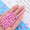Opaque Acrylic Beads MACR-Q239-018C-07-2
