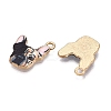 Zinc Alloy Enamel Pendants ENAM-CJC0004-29C-2