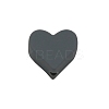 Heart Food Grade Eco-Friendly Silicone Beads LS-SIL-WH0013-56G-1