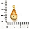 Rack Plating Brass Micro Pave Cubic Zirconia Pendants KK-L226-102G-J-3