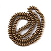 Electroplated Synthetic Non-magnetic Hematite Beads Strands G-E618-08C-2