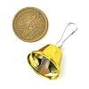 Christmas Themed Iron Bell Pendant Decorations HJEW-JM02196-03-3