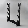 4-Tier MDF Board Sword Katana Holder Stands ODIS-WH0017-219A-1