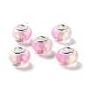 Two Tone Resin European Beads RESI-M001-02B-1