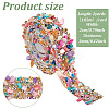 2Pcs Hotfix Rhinestone OCOR-GO0001-21-2