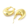 Real 18K Gold Plated Brass Hoop Earrings KK-R150-01A-2