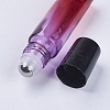 10ml Glass Gradient Color Essential Oil Empty Roller Ball Bottles MRMJ-WH0011-B04-10ml-2